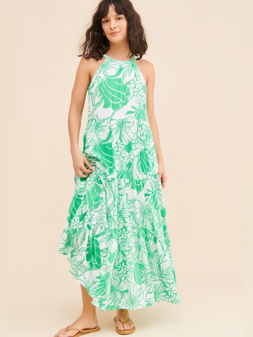Lilly Pulitzer Beccalyn Halter Maxi Dress